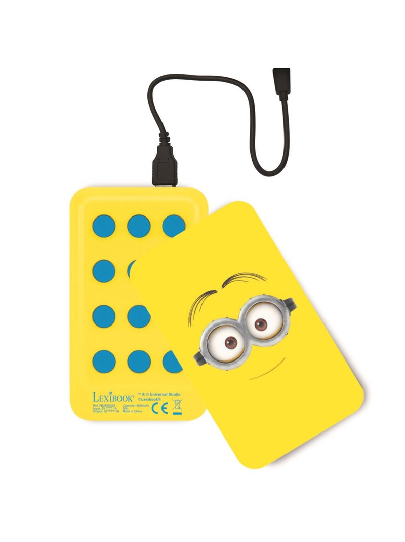 Despicable Me Power Bank da 4.000 mAh con ventose Giallo - Kiabi