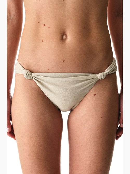 Devon arricciato sul lato, scintillante, slip bikini a vita media penti - Kiabi Devon arricciato sul lato, scintillante, slip bikini a vita media penti - Kiabi