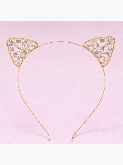 Diadema cerchietto con orecchie da gatto per costume da principessa | great pretenders | great prete - Kiabi Diadema cerchietto con orecchie da gatto per costume da principessa | great pretenders | great prete - Kiabi