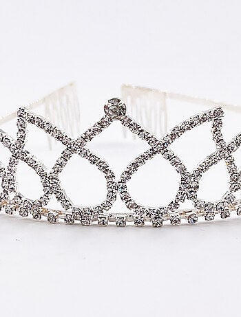 Diadema cuore strass costume principessa bambina | Labay