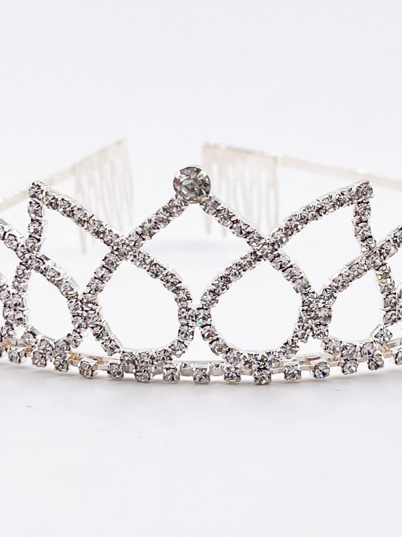 Diadema cuore strass costume principessa bambina | labay | labay Argentato - Kiabi