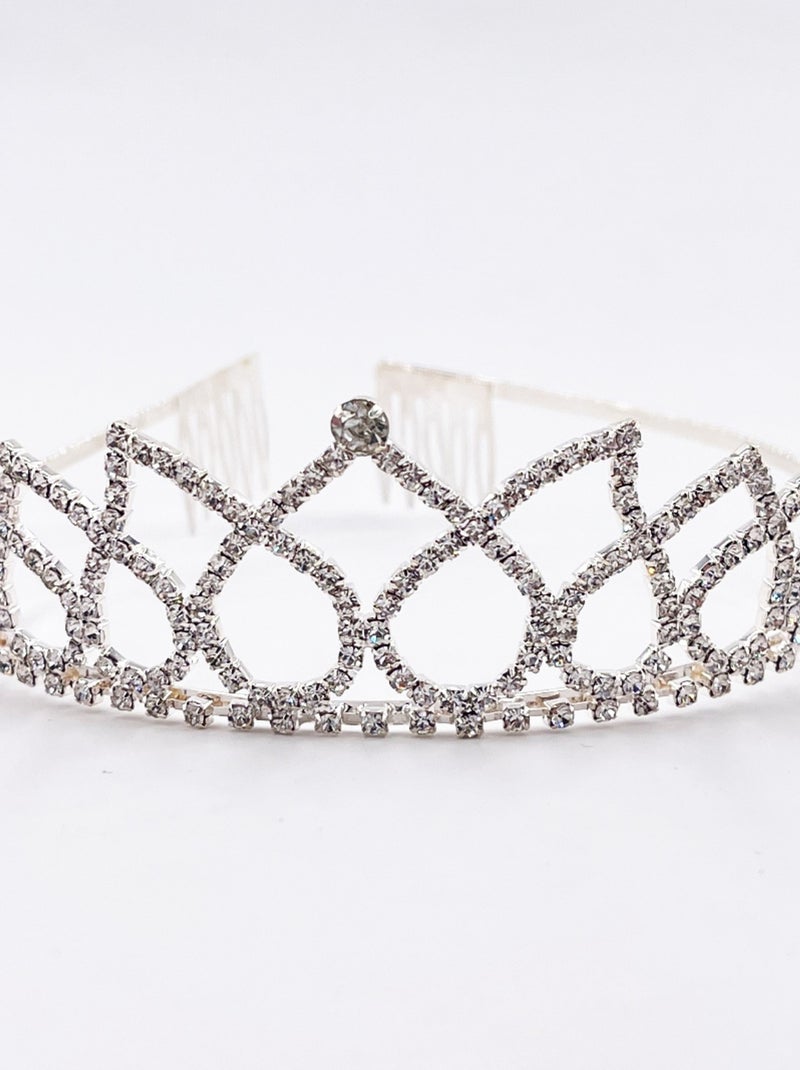 Diadema cuore strass costume principessa bambina | labay | labay Argentato - Kiabi