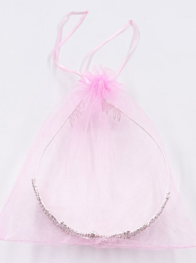 Diadema cuore strass costume principessa bambina | labay | labay Argentato - Kiabi