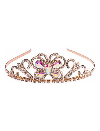 Diadema farfalla costume da principessa per bambine | Great Pretenders