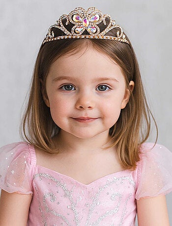 Diadema farfalla costume da principessa per bambine | Great Pretenders