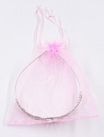 Diadema perla argentata costume principessa bambina | labay | labay