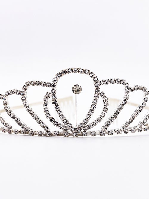 Diadema perla argentata costume principessa bambina | labay | labay - Kiabi Diadema perla argentata costume principessa bambina | labay | labay - Kiabi
