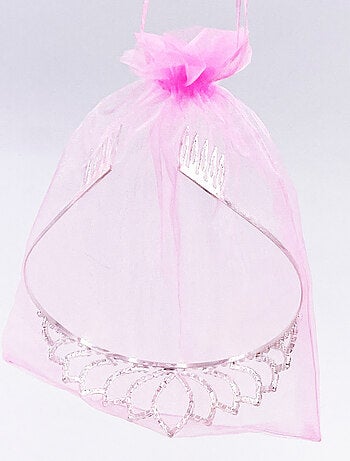 Diadema spiga argentata costume principessa bambina | Labay