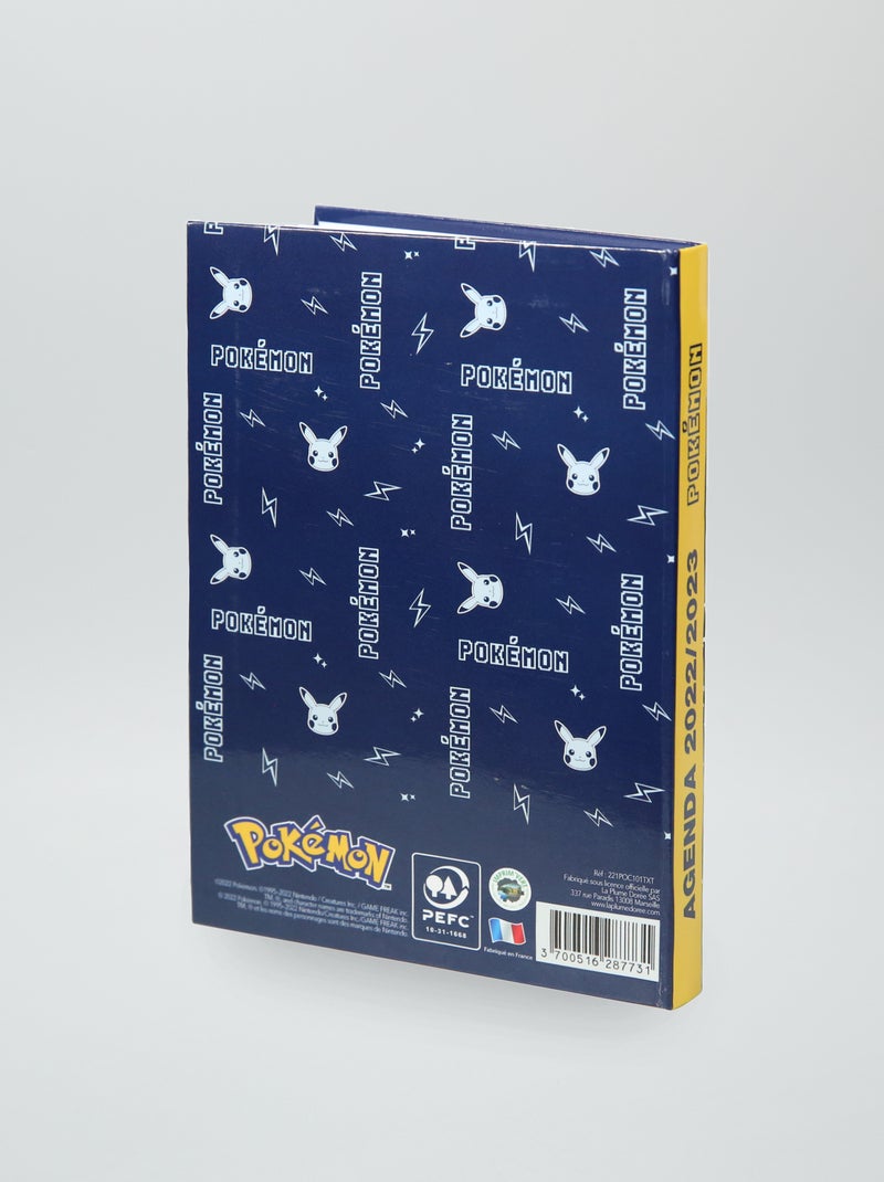Diario scolastico 2022 - 2023 'Pokemon' BLU - Kiabi