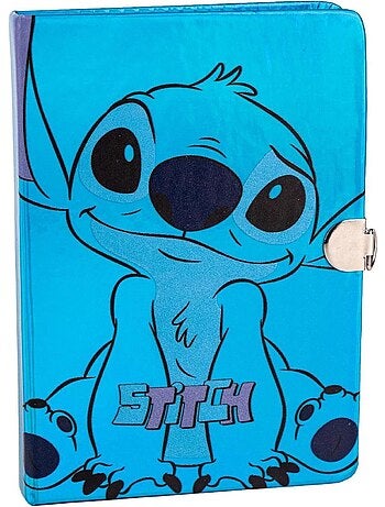 Diario segreto Stitch con lucchetto - Formato A4