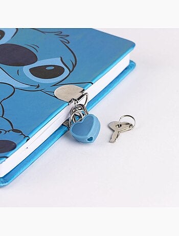 Diario segreto Stitch con lucchetto - Formato A4