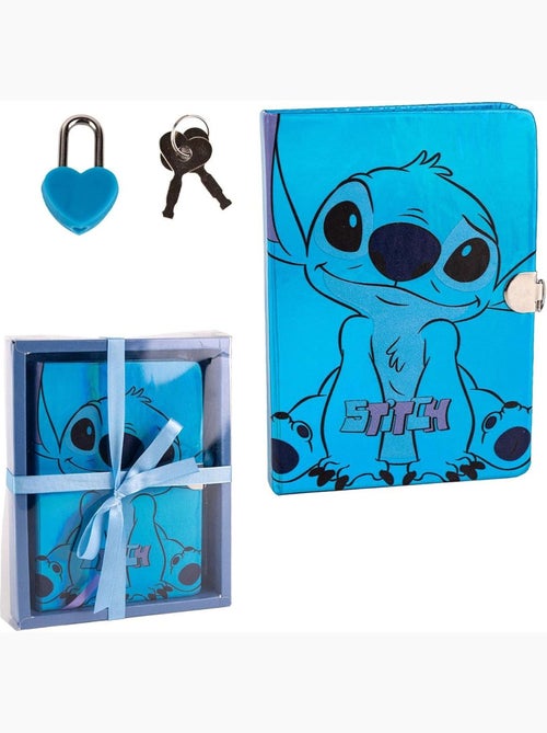 Diario segreto Stitch con lucchetto - Formato A4 - Kiabi