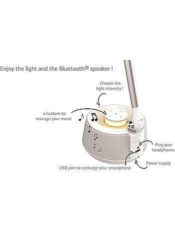 Diffusore Bluetooth? Lampada da tavolo a LED