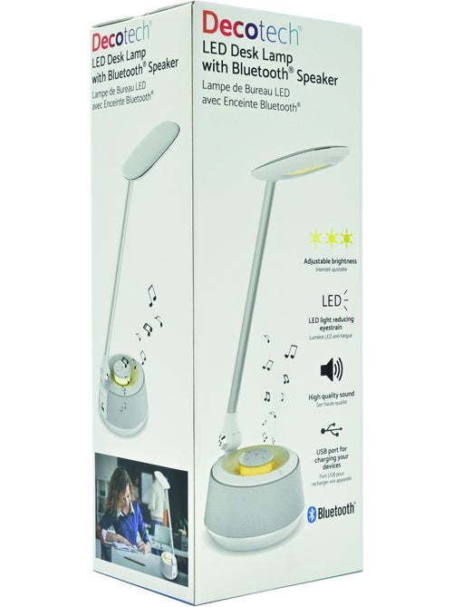 Diffusore Bluetooth® Lampada da tavolo a LED - Kiabi