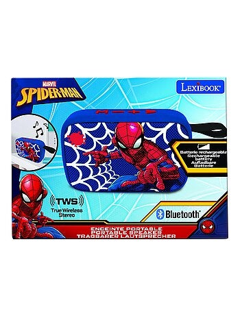 Diffusore portatile Bluetooth® SpiderMan con finitura in tessuto