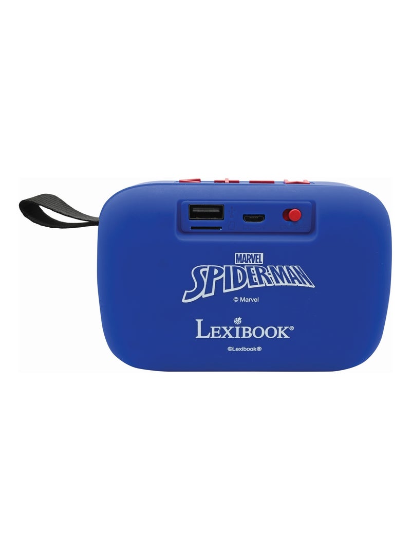 Diffusore portatile Bluetooth® SpiderMan con finitura in tessuto Blu - Kiabi