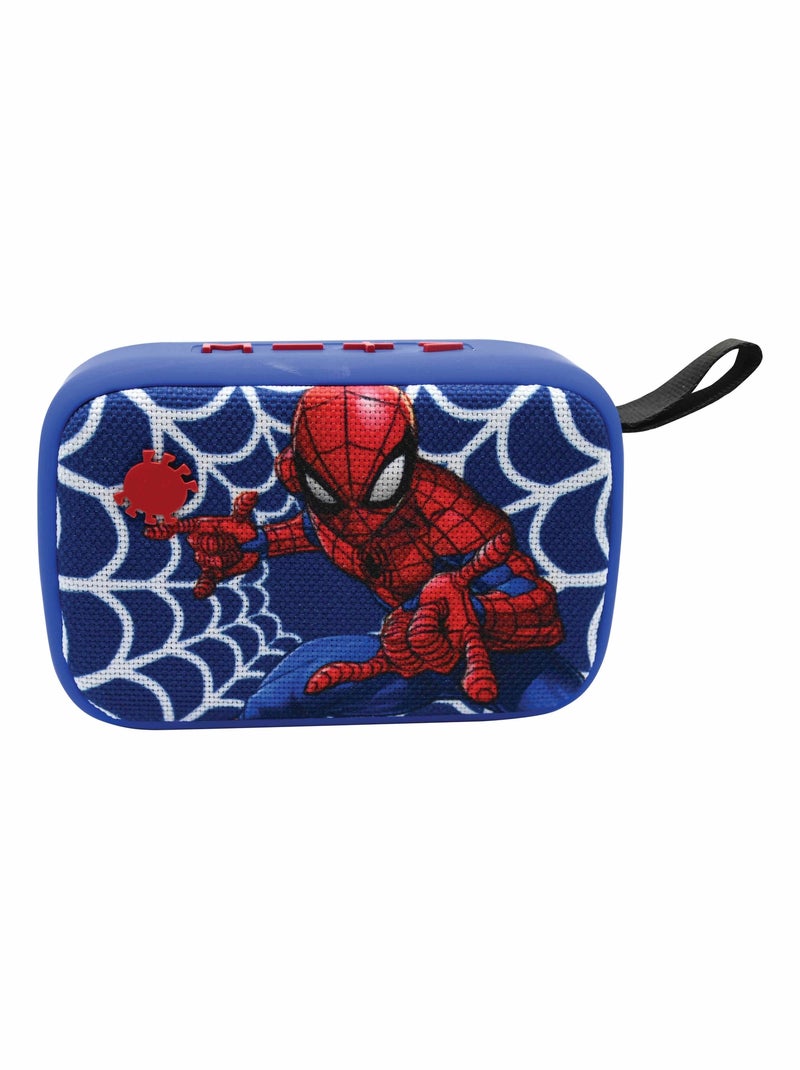 Diffusore portatile Bluetooth® SpiderMan con finitura in tessuto Blu - Kiabi