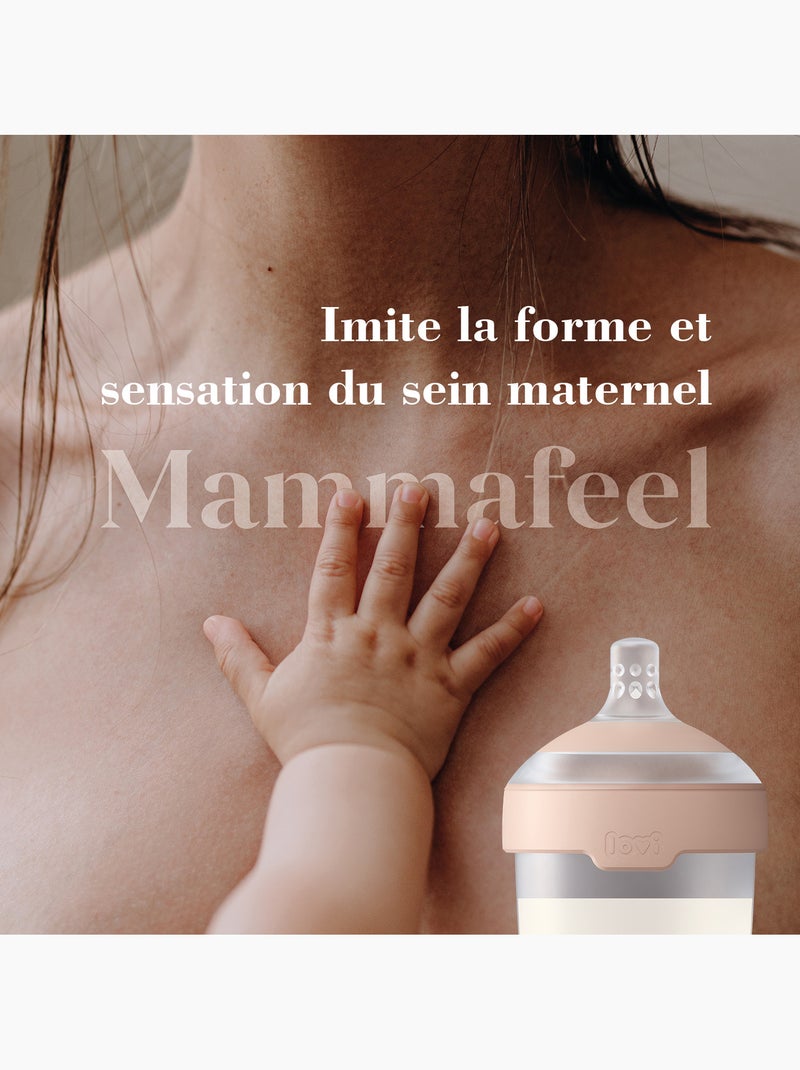 Difrax lovi biberon mammafeel 330 ml | Difrax Beige - Kiabi