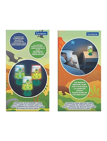 Dinosauro Mini lampada da comodino e luce notturna senza fili
