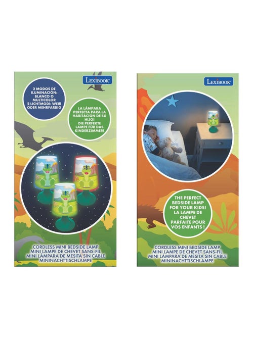 Dinosauro Mini lampada da comodino e luce notturna senza fili - Kiabi