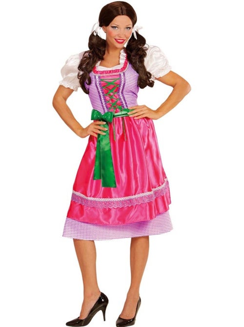 Dirndl tirolese con grembiule - Kiabi