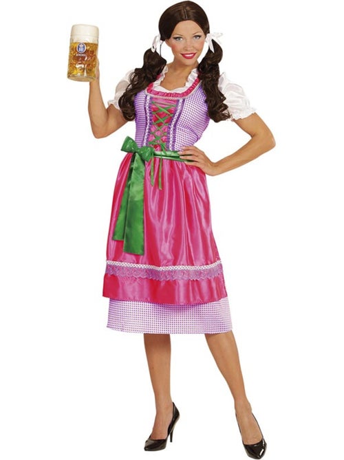 Dirndl tirolese con grembiule - Kiabi