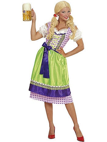 Dirndl tirolese con grembiule