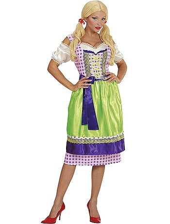 Dirndl tirolese con grembiule