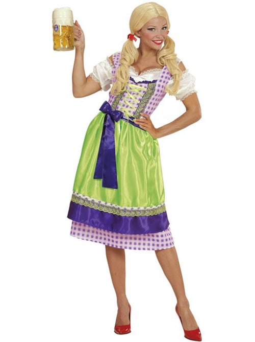 Dirndl tirolese con grembiule - Kiabi