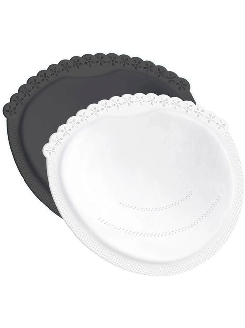 Dischetti assorbenti 40 pezzi per allattamento bianco e nero | Difrax - Kiabi