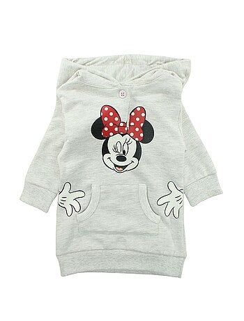 Disney - abito in felpa con cappuccio, tasca a marsupio, vestibilità ampia