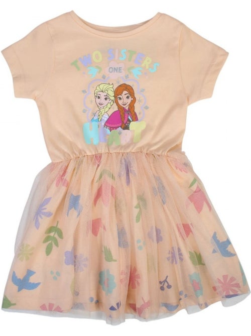 Disney - abito stampato a maniche corte, gonna in tulle - Kiabi Disney - abito stampato a maniche corte, gonna in tulle - Kiabi