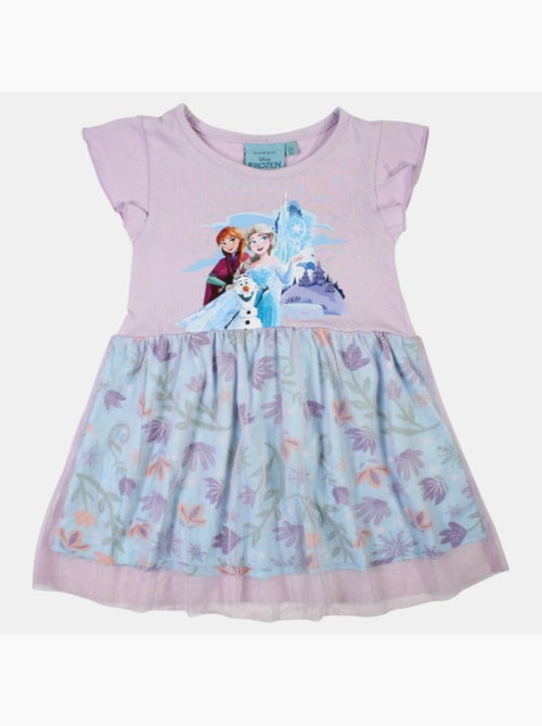 Disney - abito stampato senza maniche, gonna in tulle - Kiabi