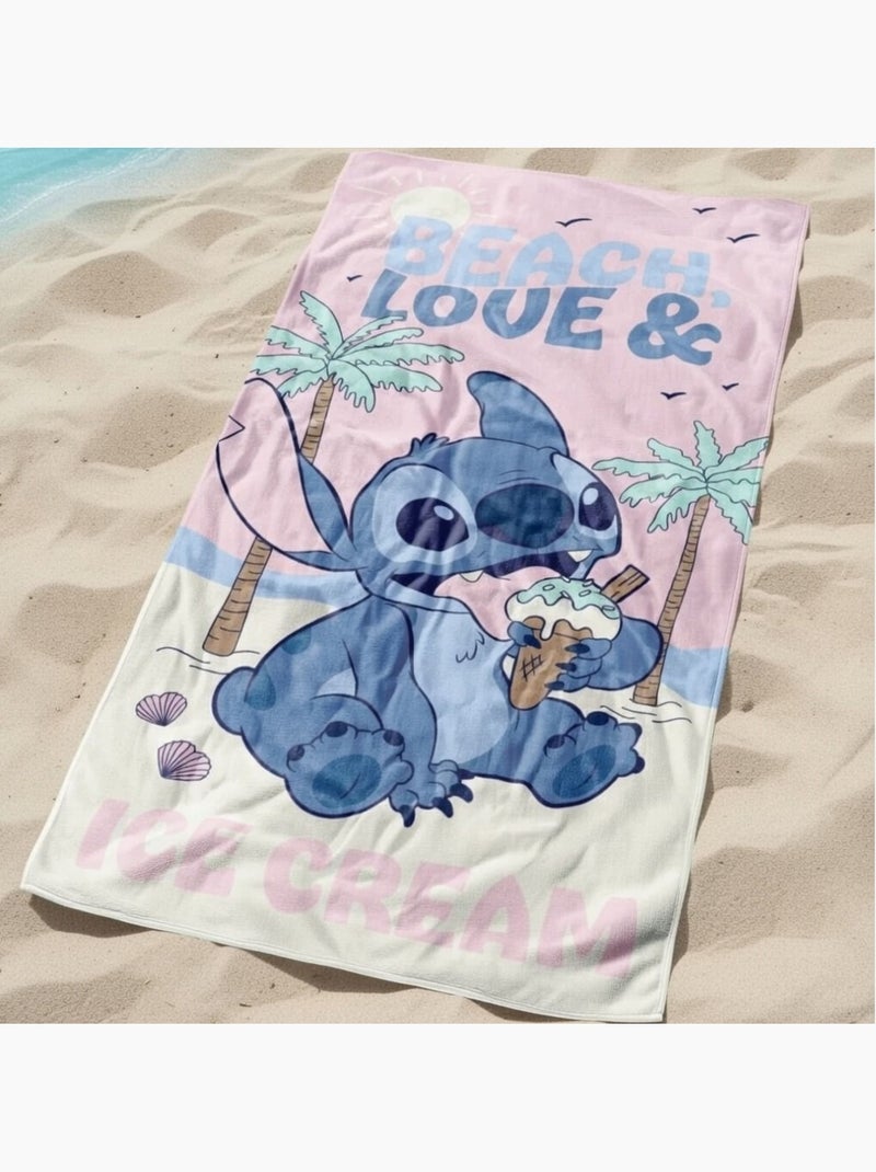 Disney - Asciugamano da spiaggia bambino con disegno Malva - Kiabi