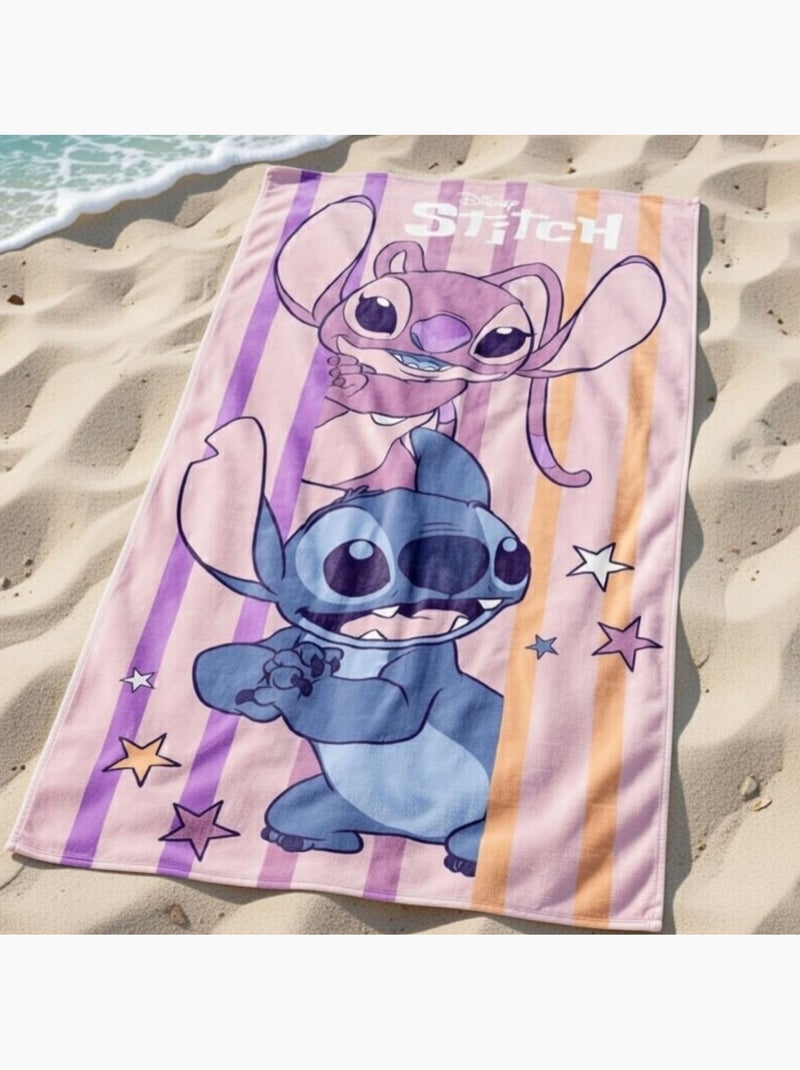 Disney - Asciugamano da spiaggia bambino con disegno Rosa - Kiabi