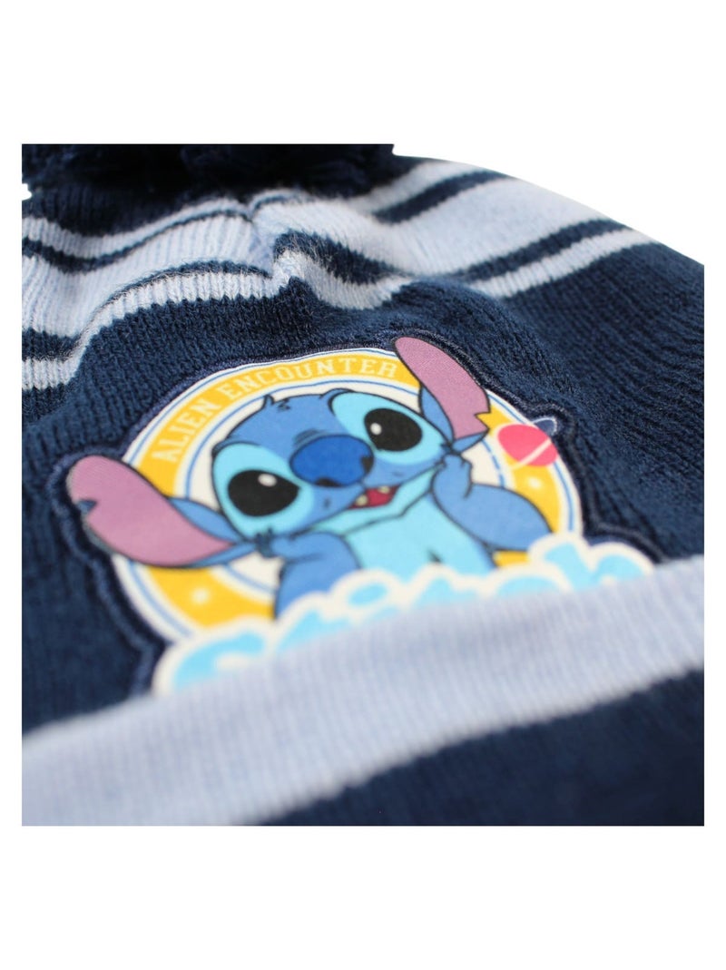 Disney - Cappello con pon pon bambino Blu marino - Kiabi