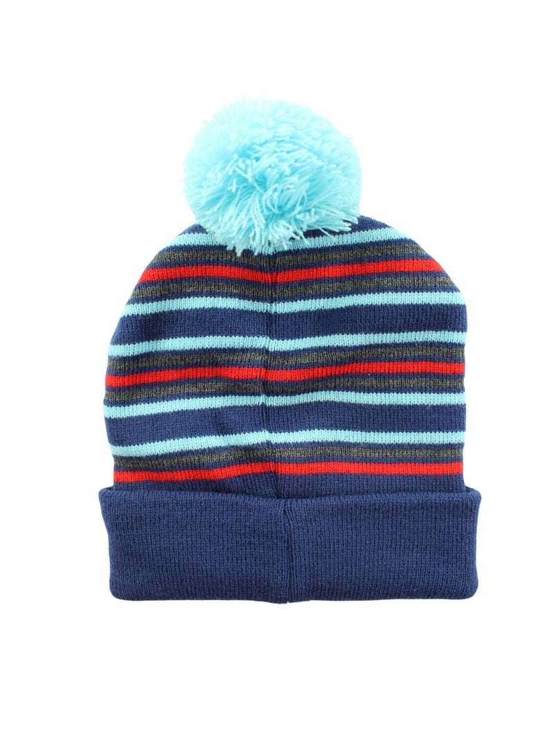 Disney - Cappello con pon pon Blu marino - Kiabi