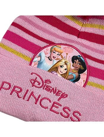 Disney - Cappello da bambina con pon-pon