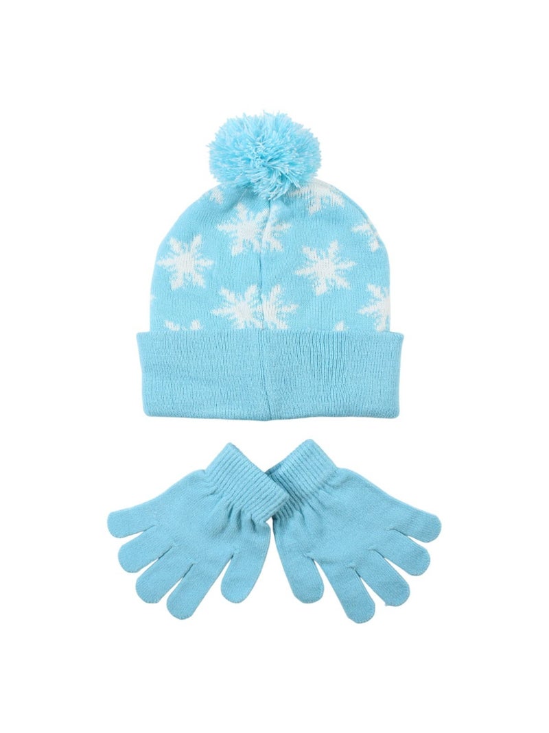 Disney - Cappello e guanti Blu - Kiabi