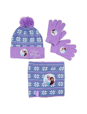 Disney - Cappello, guanti e scaldacollo