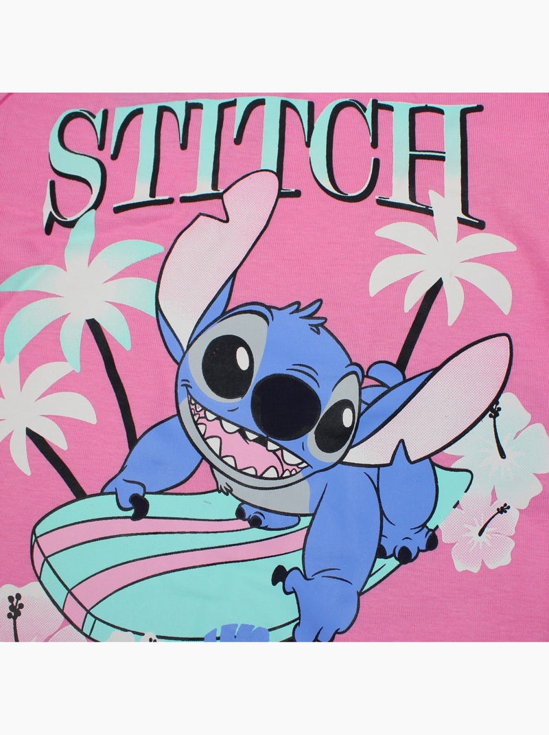 Disney - Completo bambina Stitch Rosa - Kiabi