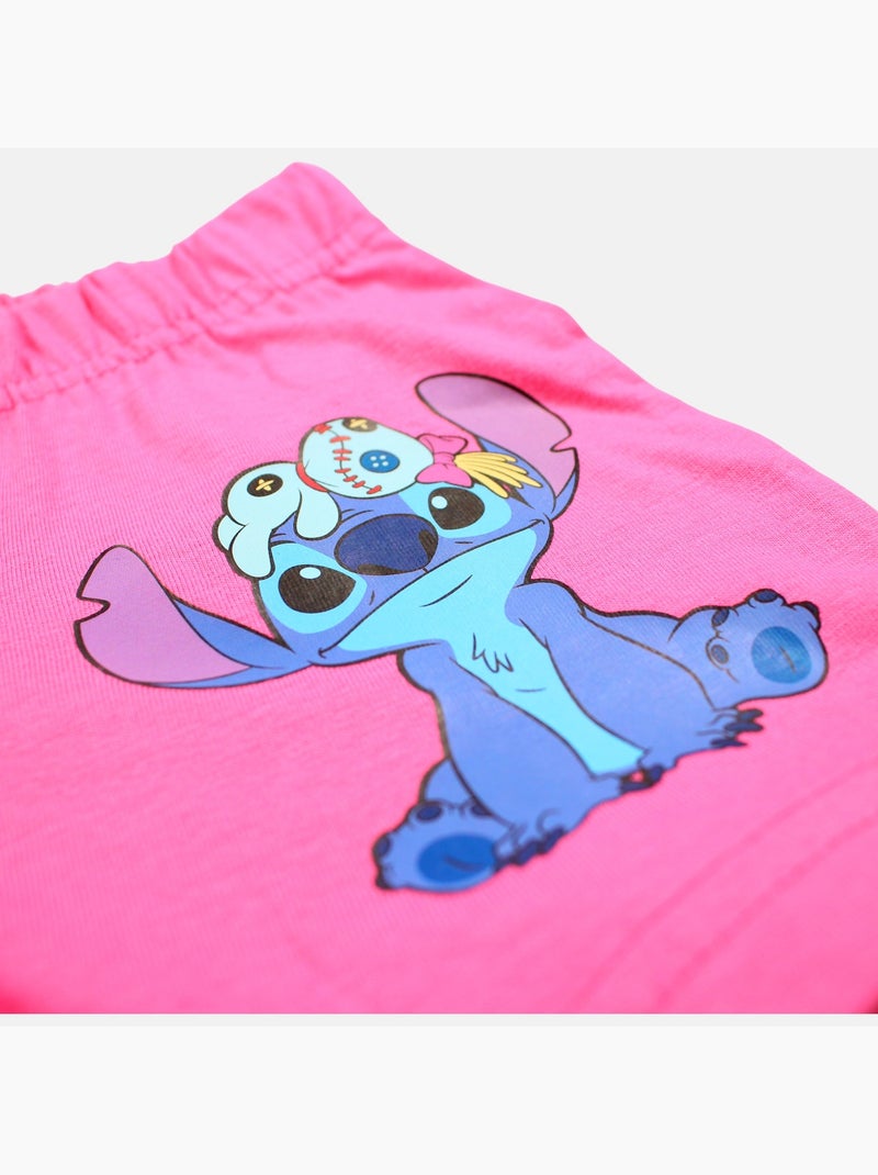 Disney - Completo bambina T-shirt a maniche corte e pantaloncini Rosa fucsia - Kiabi