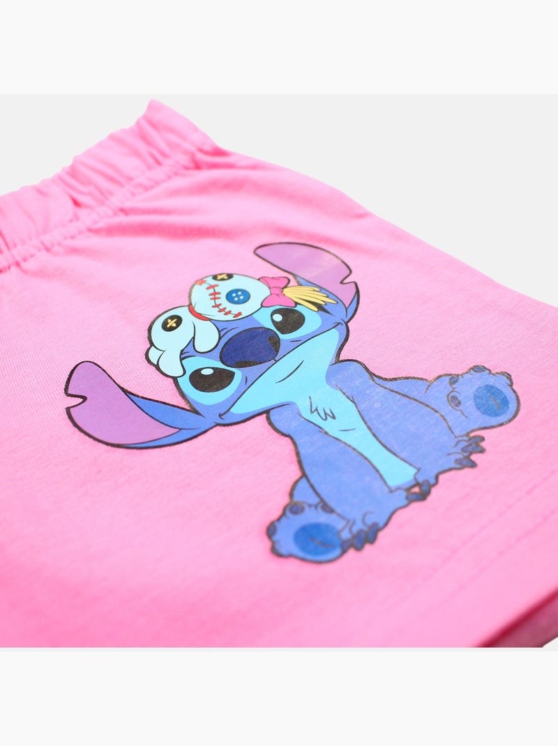 Disney - Completo bambina T-shirt a maniche corte e pantaloncini Rosa - Kiabi
