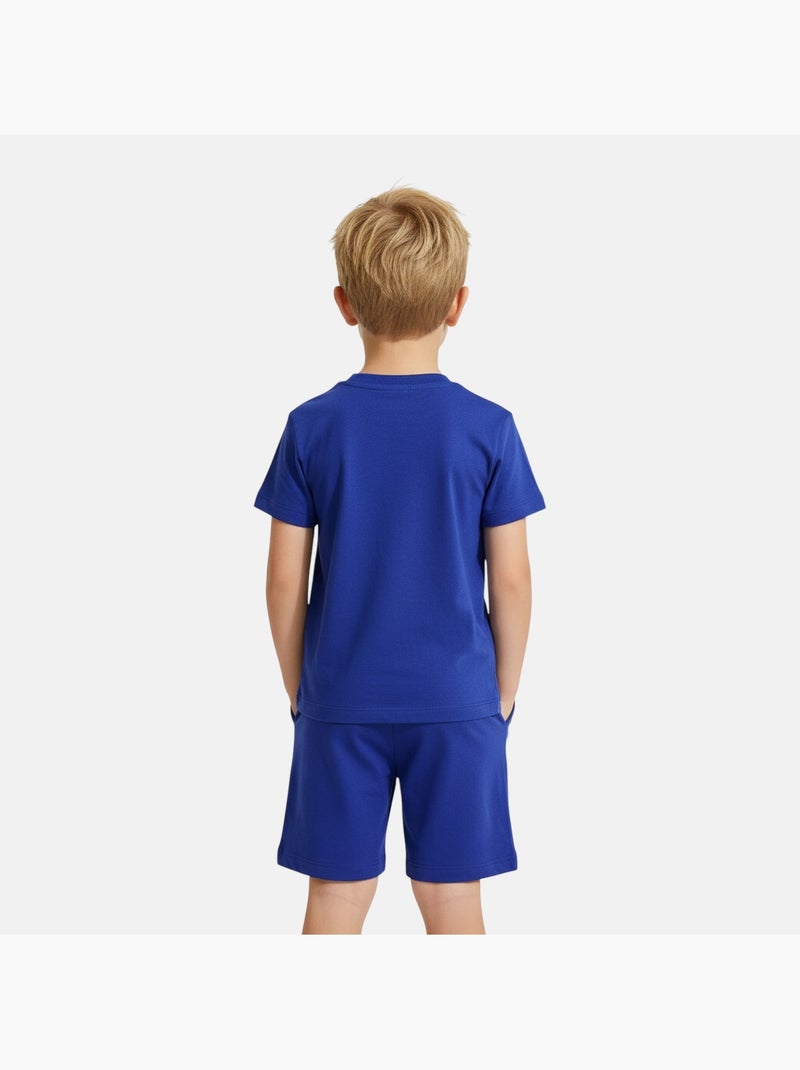 Disney - Completo bambino maglietta a maniche corte e pantaloncini Blu marino - Kiabi