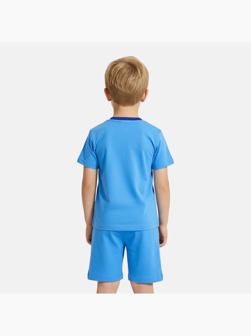 Disney - Completo bambino maglietta a maniche corte e pantaloncini Blu - Kiabi