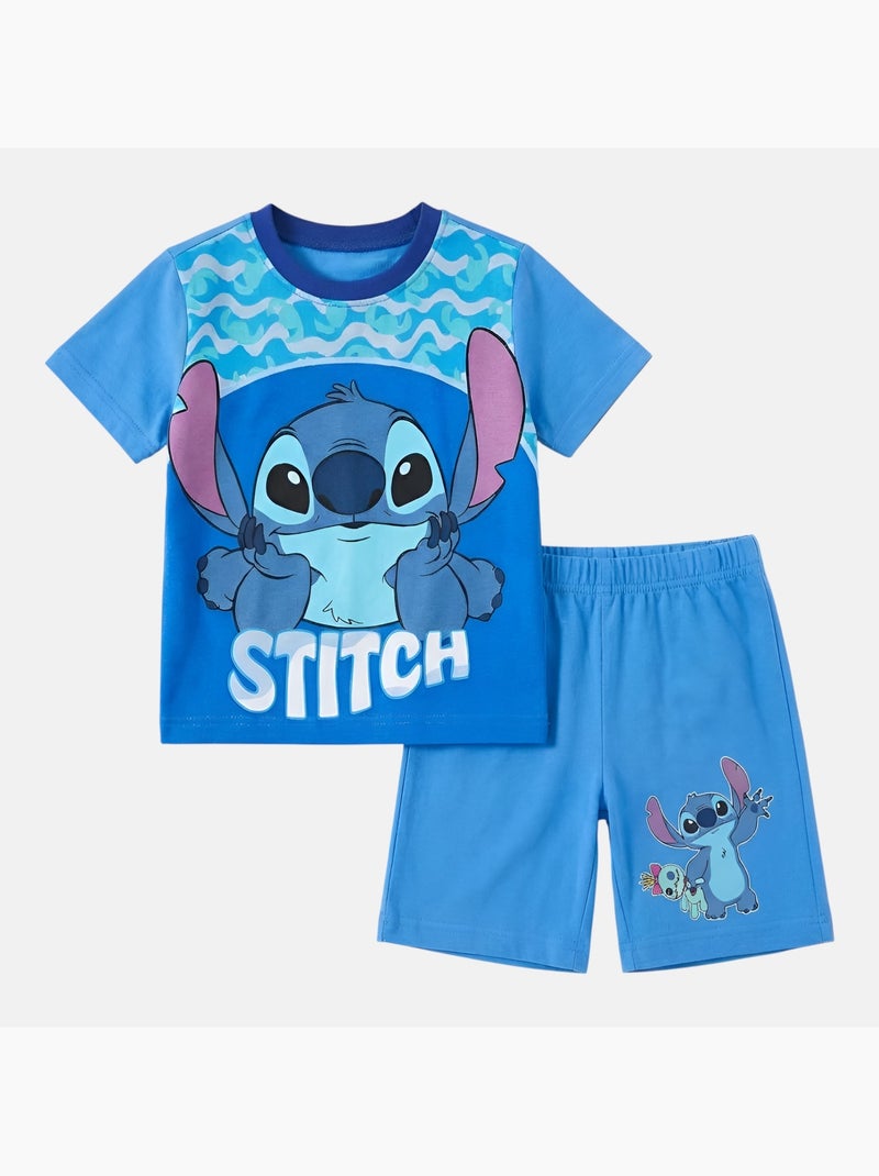 Disney - Completo bambino maglietta a maniche corte e pantaloncini Blu - Kiabi