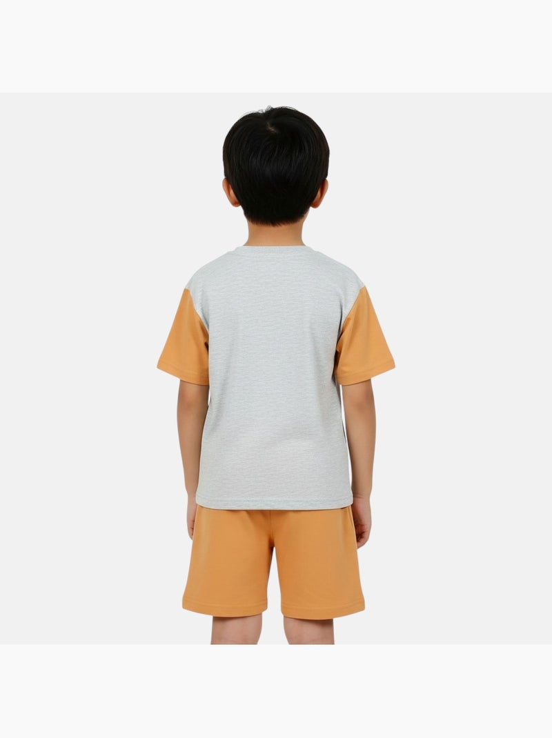 Disney - Completo bambino Stitch Arancione - Kiabi