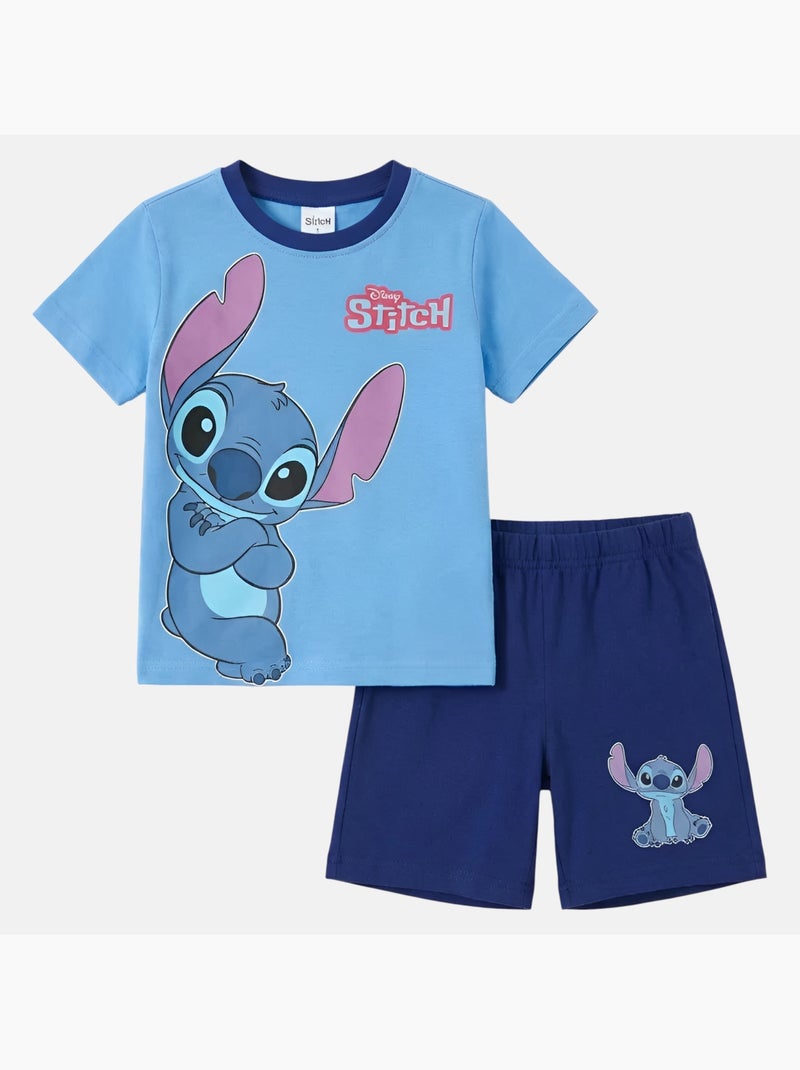 Disney - Completo bambino T-shirt a maniche corte e pantaloncini Blu marino - Kiabi