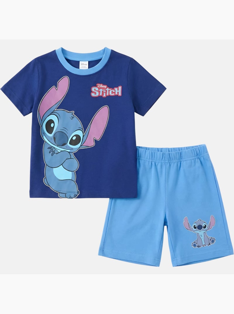 Disney - Completo bambino T-shirt a maniche corte e pantaloncini Blu - Kiabi