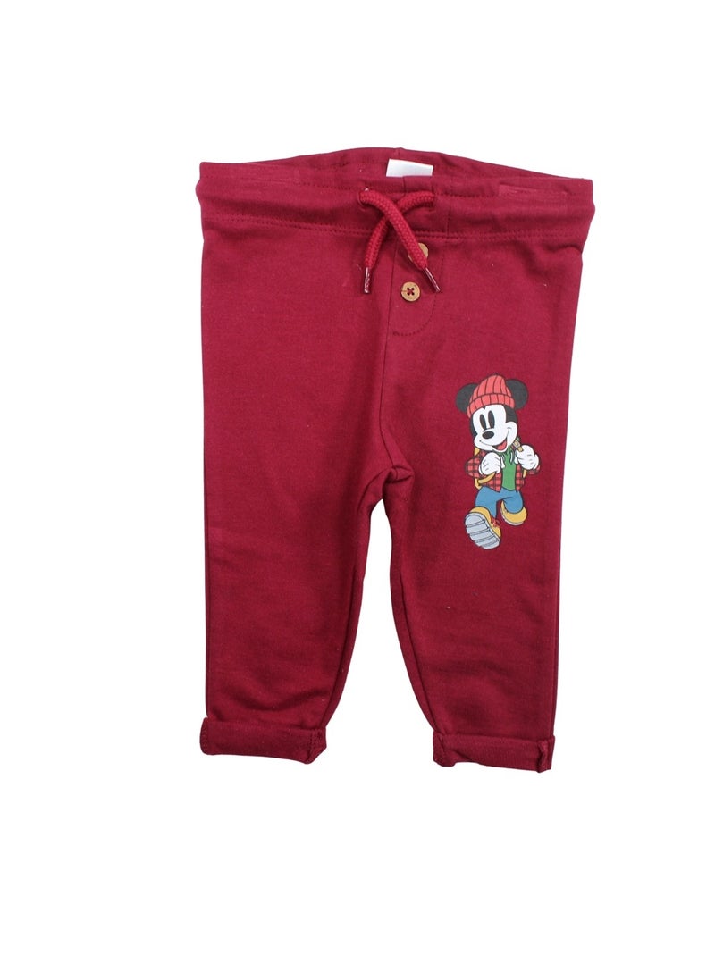 Disney - Completo camicia e pantaloni bebè bambino Rosso - Kiabi